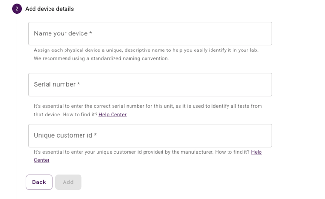 Add Device - DASH