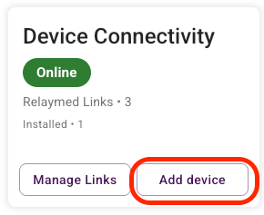 Add Device