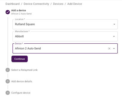 Afinion 2 Auto Send